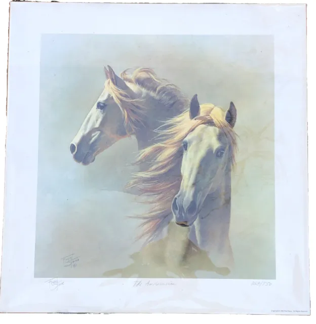 FRED STONE Signed Lithograph Print The Andalusians #268 of 750 limited edition