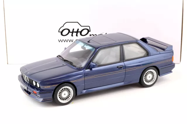 1:12 OTTO mobile G074 BMW M3 Alpina E30 B6 3.5 Coupé Bleu Métallisé 1986