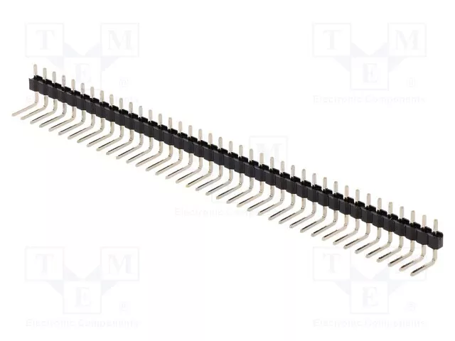 Conector Macho Pin: 40 2,54mm Conexiones Con 90° Ángulo De Tht DS1022-1 40RUF11