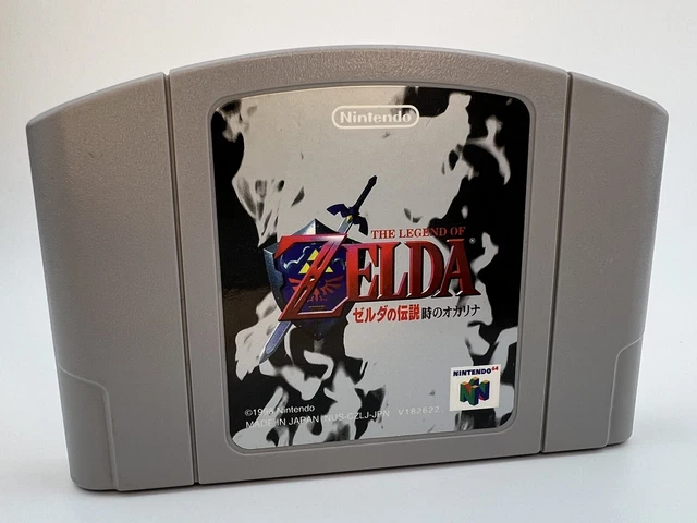 N64 Version 1.0 Zelda Ocarina Of Time ~ NTSC-J Japanese *USA SELLER *  Authentic