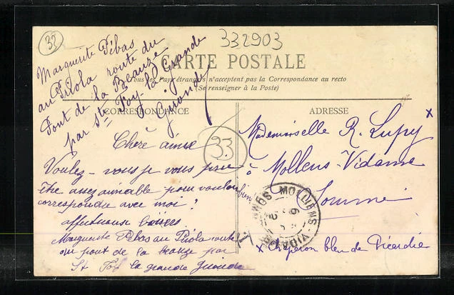 CPA Sainte-Foy-la-Grande, la Place des Victoires et la Rue de la Republique 191 2