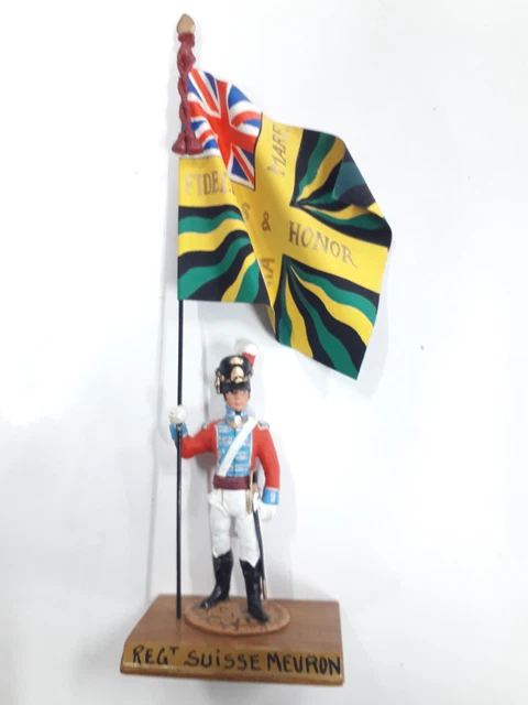 FIGURINES D'ARTISTES - GUY RENAUD - DRAPEAU - 2 em REG D'INFANTERIE De