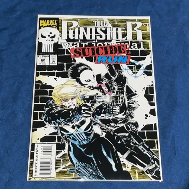 The Punisher War Journal Suicide Run #62 Vol. 1 Marvel Comics (1994) NM+