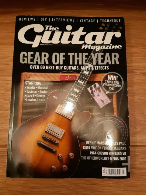 Guitar Magazine ( January 2019 ) Gear Of The Year Fender Marshall Eastman