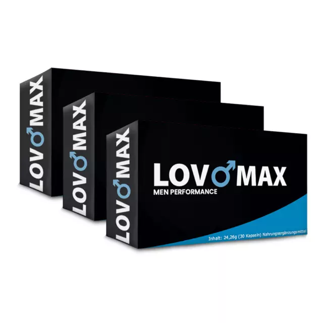 30X Extra Starke Lovo Max Mann Potenzkapseln- Sexpillen Errektion  Ultra Lipido 2