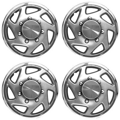 Set of 4 FORD E150 Econoline VAN 15' hubcaps 5 Lug Wheel Rim Covers Center Hubs