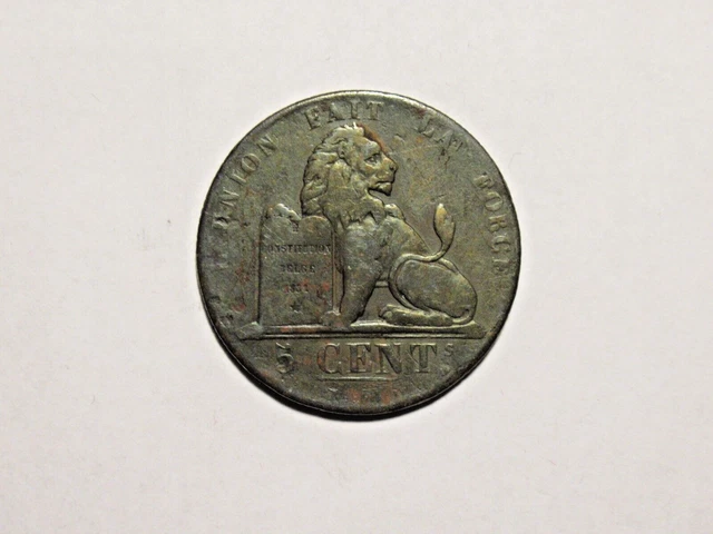 Léopold I - 5 Centimes 1834 Belgium Belgique