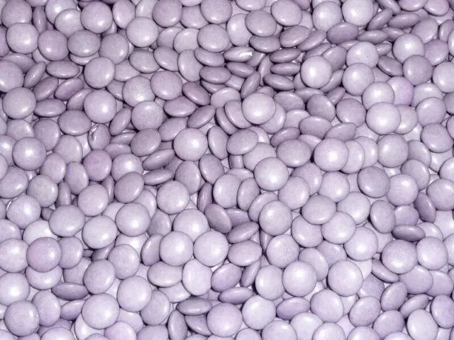 Choc Drops - Purple Single Colour Smarties clones (500g Bag)