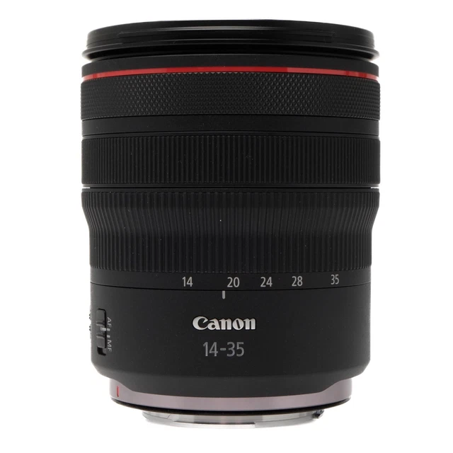Lente Canon RF 14-35 mm f4 L IS, en caja