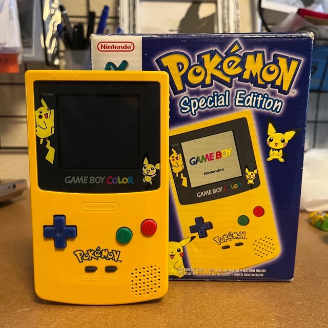 NINTENDO GAMEBOY COLOR GBC Pokemon Pikachu Special Edition Boxed Colour £248.00 PicClick UK