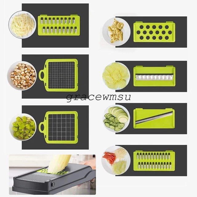 Vegetable shredder 15 in 1 kitchen mandolin vegetable shredder food slicer 3