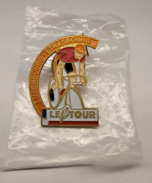 Pin's Tour de France 1992. Luxembourg-Strasbourg