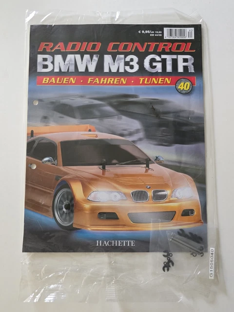 MAGAZIN RADIO CONTROL BMW M3 GTR Bauen Fahren Tunen Nr. 40 'Hachette ...