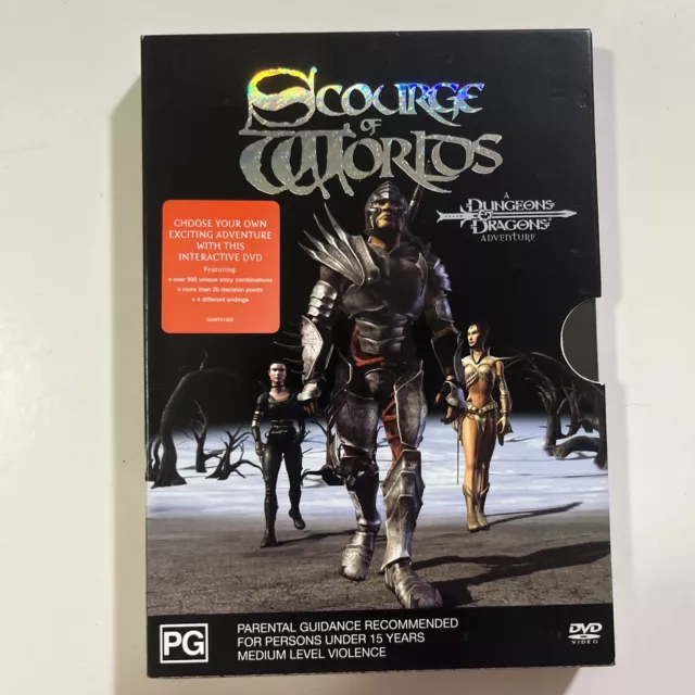 Scourge Of The Worlds A Dungeons & Dragons Adventure DVD 2003 With Slipcover