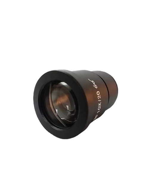 2 pcs High Eye-point WF10x Eyepiece Lens for Compound Microscope 30mm FotoHigh