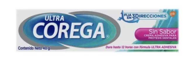 Corega Denture  Adhesive Cream 40 Gr New !