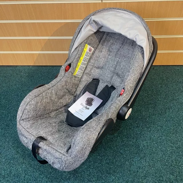 BabyStyle Oyster Car Seat (Wolf Grey - Special Edition) - fits Oyster2/OysterMax 3