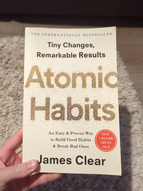 Atomic Habits by James Clear (Hardcover, 2018)