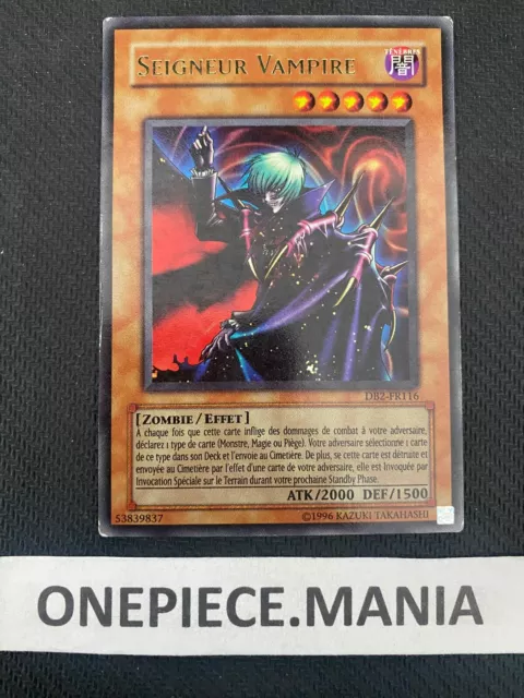 Yu-Gi-Oh Card Auction! Vampire Lord DB2-FR116 Ultra Rare