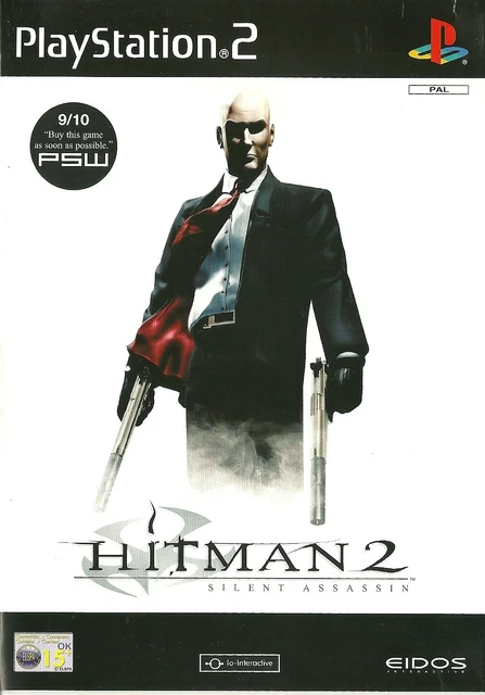 Playstation 2 PS2 game HITMAN 2 SILENT ASSASSIN Boxed and Complete