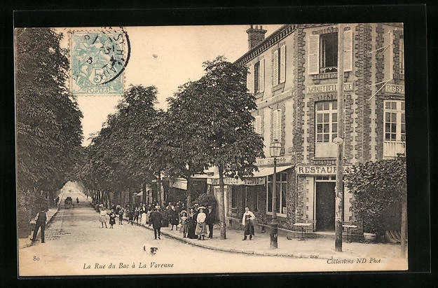 CPA La Varenne, la Rue du Bac