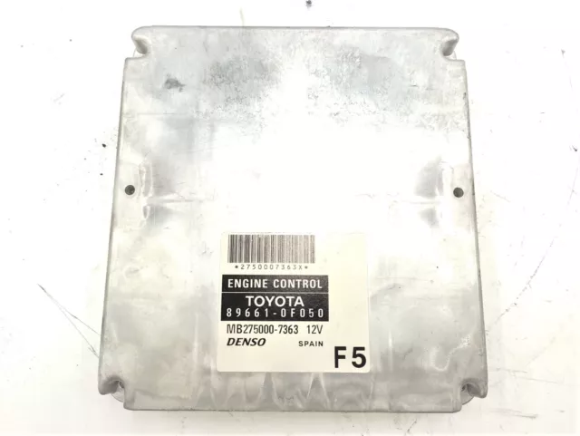 896610F050 Calculateur Moteur Ecu / 2750007363 / 191864 Pour Toyota Corolla Vers