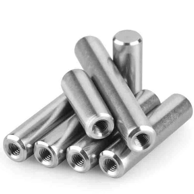 FEMALE THREAD DOWEL Pins M4 M5 M6 M8 M10 M12 Parallel Pins A2 Stainless