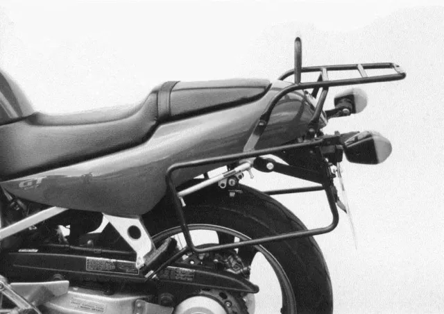 Honda NT650 Hawk GT Complete Carrier Set - Black BY HEPCO & BECKER (1988-1991)