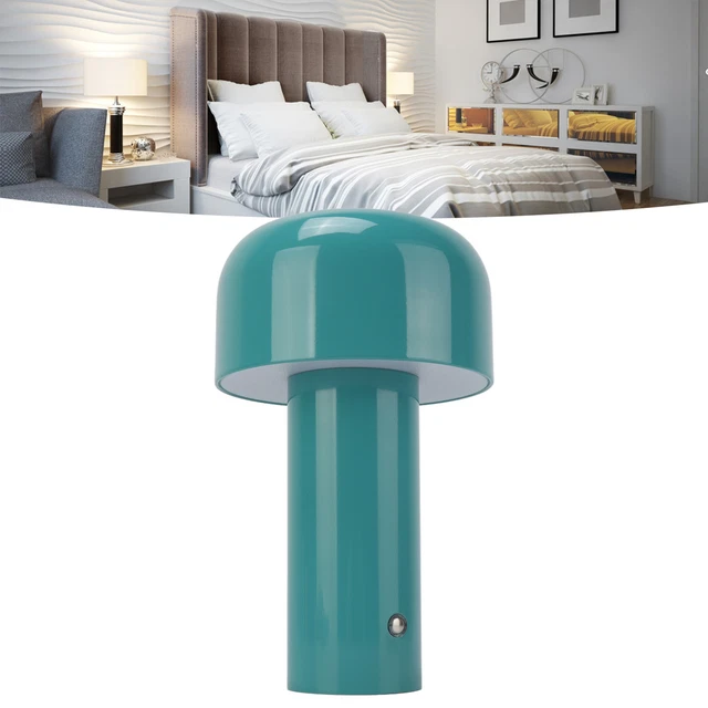 USB Mushroom Light Blue Mushroom Night Light For Bar