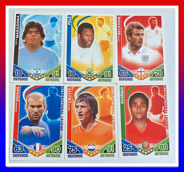 2010 Topps Match Attax England World Cup 2010  - International Legends