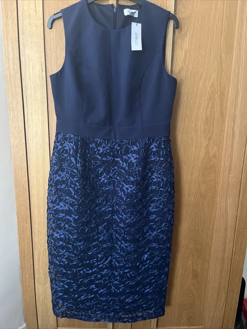 Coast evan store lace jersey dress