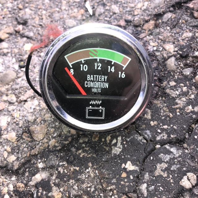 NAPA 12VOLT BATTERY Condition Gauge for Negative Ground Systems 501