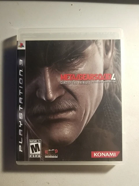 Metal Gear Solid 4 - Guns Of The Patriots Platinum (PS3 Metal Gear Solid 4 - Guns Of The Patriots Platinum (PS3