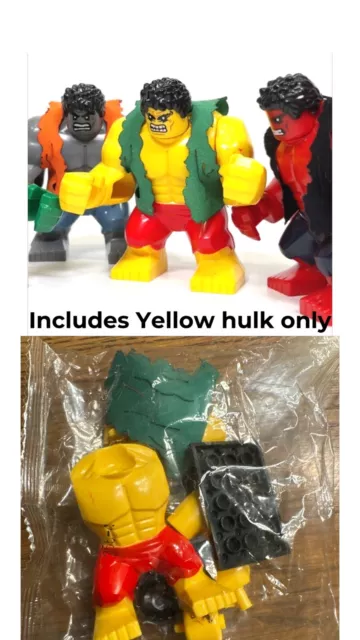 Lego yellow hulk clearance