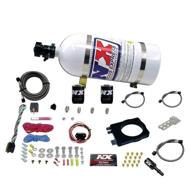 Nitrous Express Nitroso Piastra Kit (50-400HP) Per: Dodge Hemi W/10lb Bottiglia