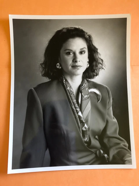 Stephanie Zimbalist , original vintage press headshot photo
