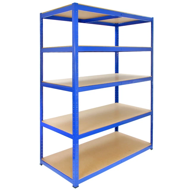 1 alloggiamento garage/unità scaffalatura capannone 5 livelli 1200 mm larghezza x 600 mm profondità T-RAX