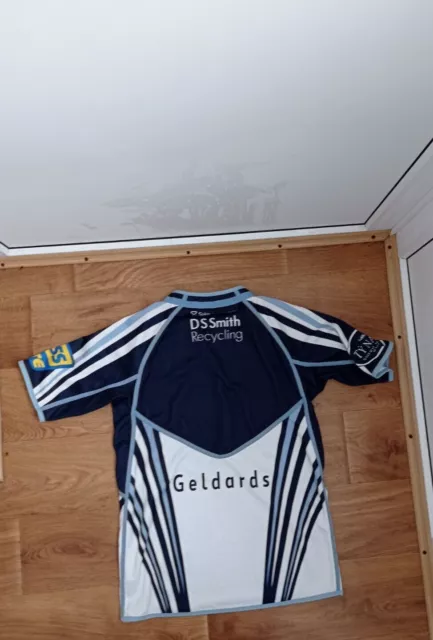 CARDIFF BLUES JERSEY Size M Rugby Shirt Canterbury 2011-2012 $33.08 ...