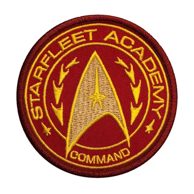 Star Trek Starfleet Academy Command Uniform Cosplay HOOK FASTENER Patch