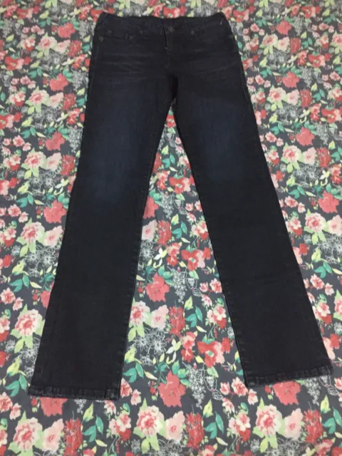 True Religion Geno Slim Girls Dark   Blue Jeans Sz 12, New