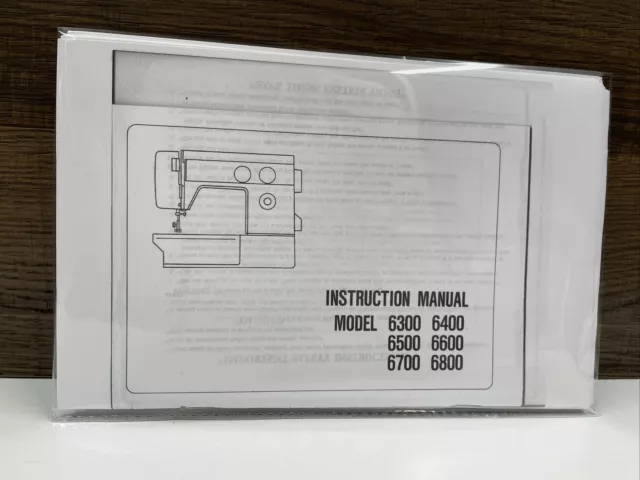 Singer 4432 Sewing Machine-Complete Owners Instruction Operation