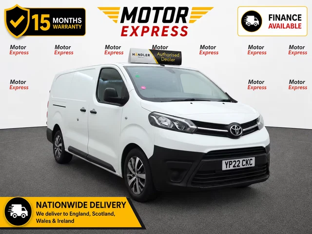 2022 TOYOTA PROACE 2.0D 140 Icon Van PANEL VAN Diesel Manual £12,995.00 ...