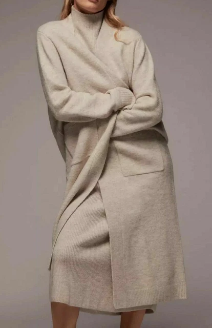 Zara cardigan best sale coat
