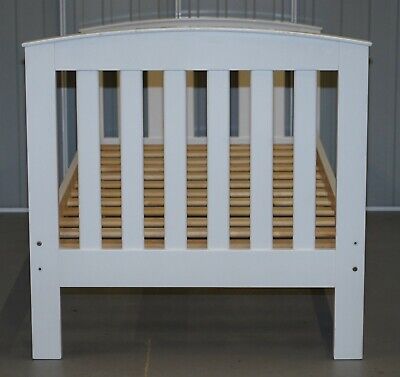 Rrp £350 Boori Country Collection White Painted Pine Single Children's Bed Frame 12