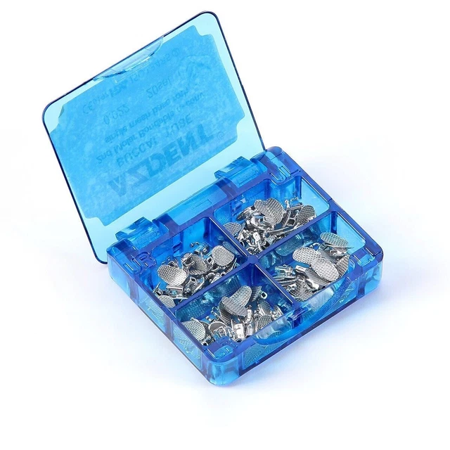 80pcs Dental Orthodontic Bondable 2nd Molar Roth 0.22 N-Convertible Buccal Tubes