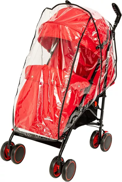 Universal Rain Cover Pushchair Stroller Buggy Pram, Baby Travel Weather Shield