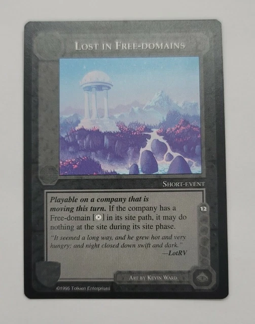 LOTR MECCG CCG Middle Earth The Wizards Lost In FreeDomains Common