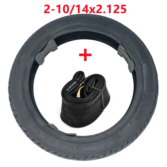Affidabile Kit Pneumatici Gomma e Tubi Interni 14x2 125 per Bici Elettriche