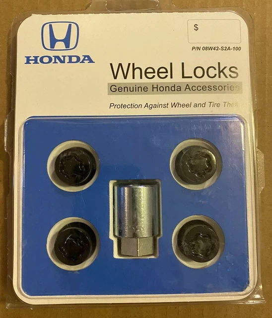 GENUINE HONDA WHEEL Lock Set 08W42S2A100 OEM NEW 58.99 PicClick