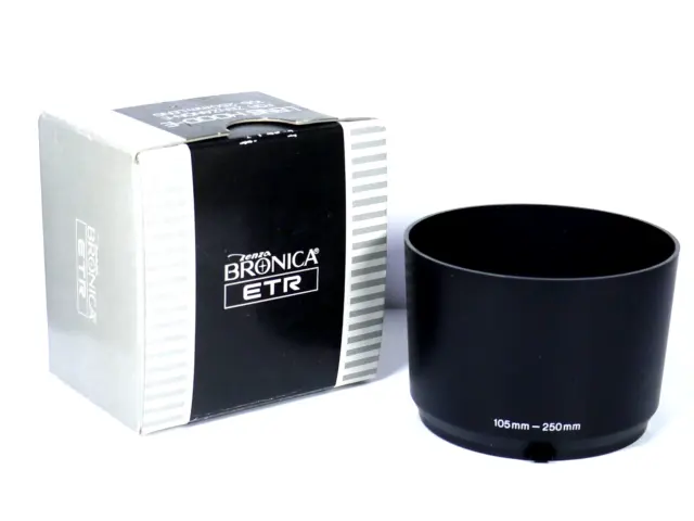 Zenza Bronica Genuine Shade ETR Lens Hood-E For ZENZANON-E 105-250mm Lens w/Box